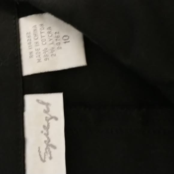 Spiegel Black Fit & Flare Tuxedo Blazer Top 10 - Picture 10 of 13